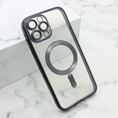 Futrola - maska CAMERA PROTECT MagSafe za iPhone 13 Pro Max (6.7) crna (MS).