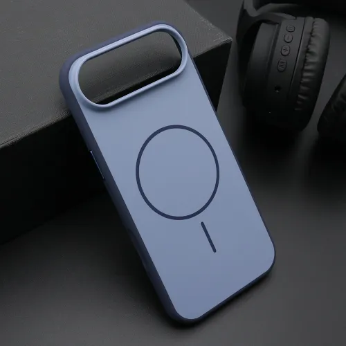 Futrola - maska CHROME MagSafe za iPhone AIR (6.6) plava (MS).