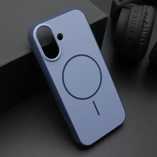 Futrola - maska CHROME MagSafe za iPhone 17 (6.3) plava (MS).