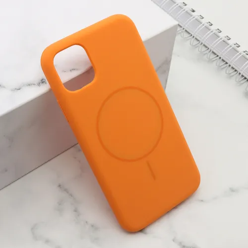 Futrola - maska FLEX MagSafe za iPhone 11 (6.1) narandzasta (MS).