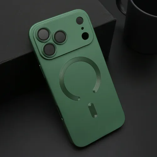 Futrola - maska ELEGANT MAGSAFE za iPhone 17 Pro Max (6.9) zelena (MS).