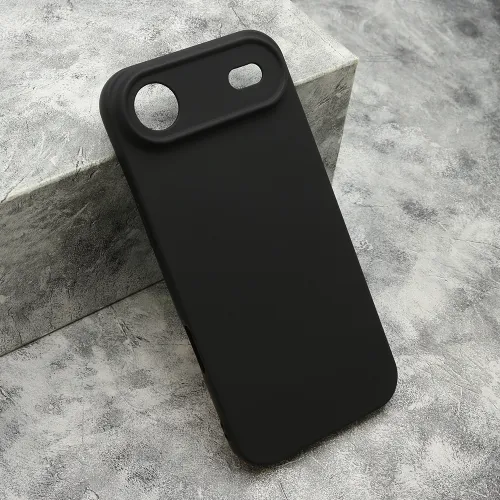 Futrola - maska GENTLE COLOR za iPhone AIR (6.6) crna (MS).