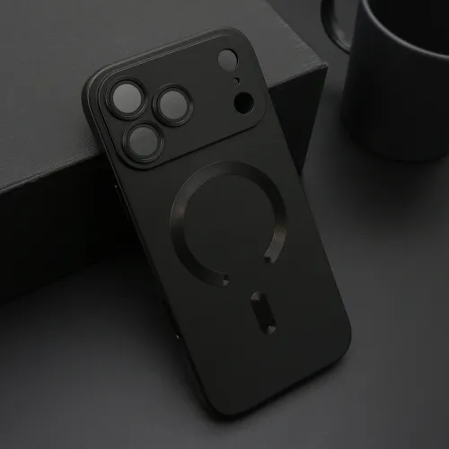 Futrola - maska ELEGANT MAGSAFE za iPhone 17 Pro Max (6.9) crna (MS).