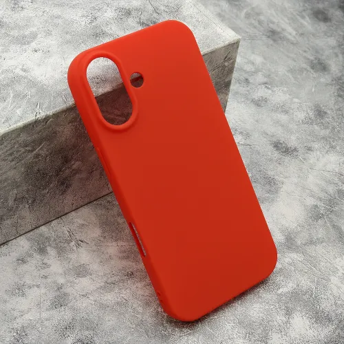 Futrola - maska GENTLE COLOR za iPhone 17 (6.3) crvena (MS).