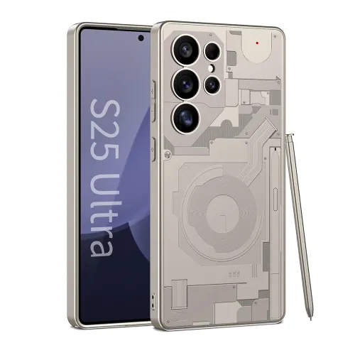 Futrola - maska CYBER GUARD za Samsung S938 Galaxy S25 Ultra 5G siva (GKK case) (MS).