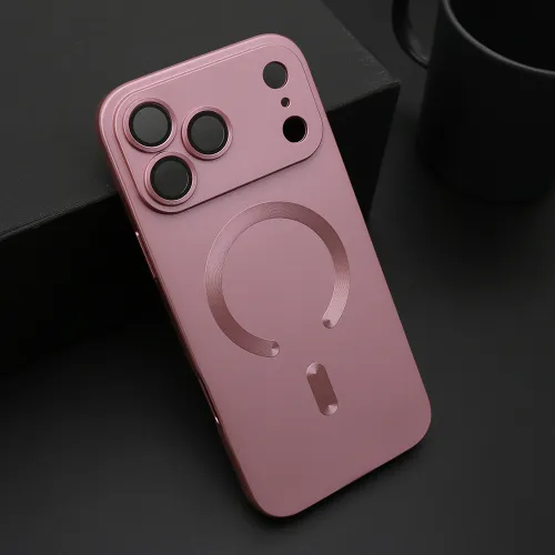 Futrola - maska ELEGANT MAGSAFE za iPhone 17 Pro Max (6.9) roze (MS).