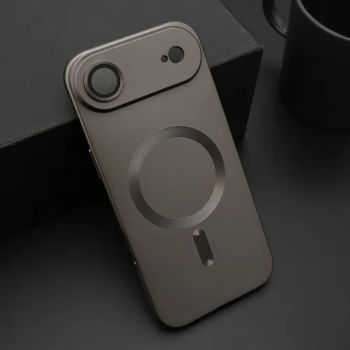 Futrola - maska ELEGANT MAGSAFE za iPhone AIR (6.6) siva (MS).