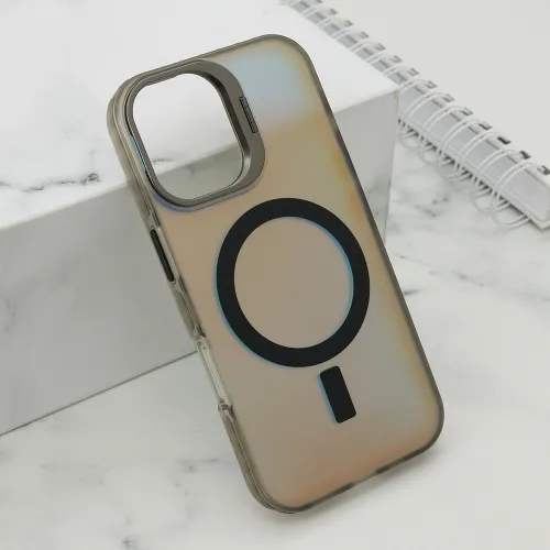 Futrola - maska SHINE MagSafe za iPhone 16 (6.1) siva (MS).