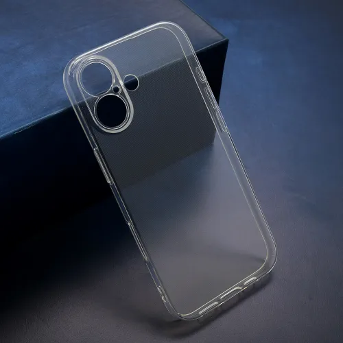 Silikonska futrola - maska CLEAR za iPhone 17 (6.3) providna (MS).