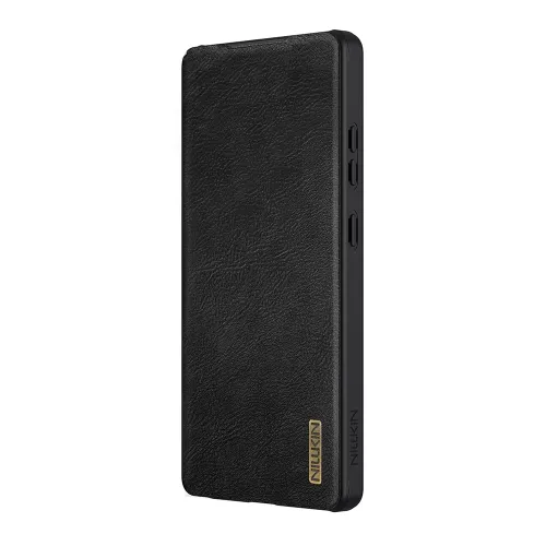 Futrola - maska NILLKIN QIN Pro za Samsung S938 Galaxy S25 Ultra 5G crna (MS).