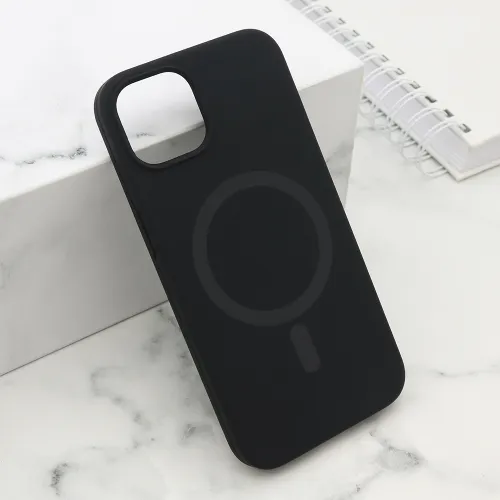 Futrola - maska PURE MagSafe za iPhone 13 (6.1) crna (MS).
