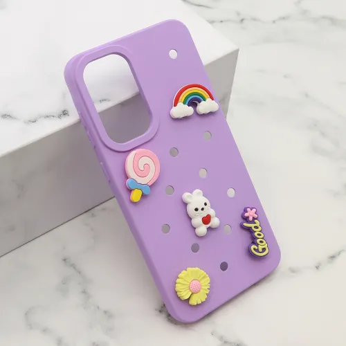 Futrola - maska TOY za Samsung A366 Galaxy A36 5G/A566 Galaxy A56 5G 5G ljubicasta (MS).