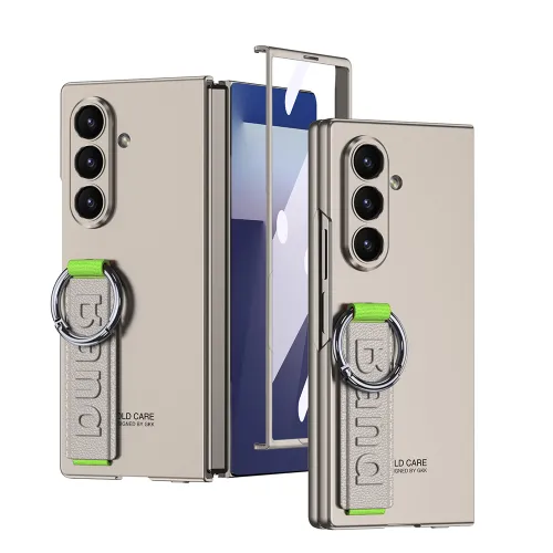 Futrola - maska STRAP CASE za Samsung F966B Galaxy Z Fold 7 5G titanijum (GKK case) (MS).