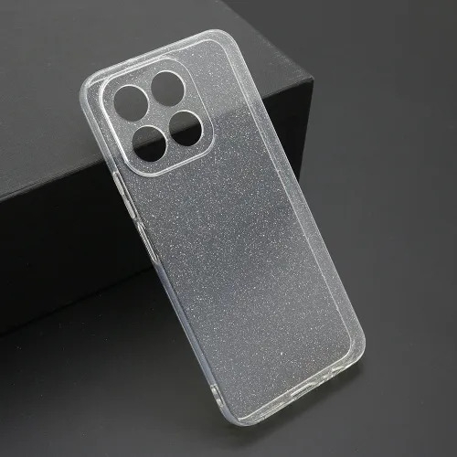 Futrola - maska SPARKLING za Huawei Honor X6b providna (MS).