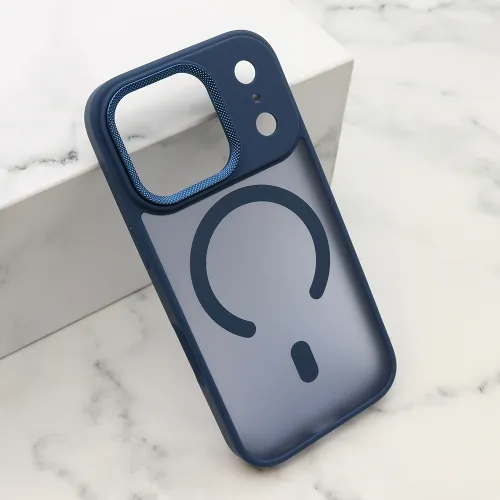 Futrola - maska SILKY MagSafe II za iPhone 17 Pro (6.3) plava (MS).