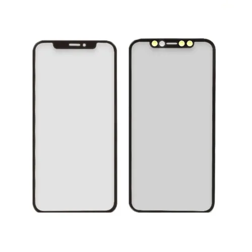 Staklo touchscreen-a za iPhone XS Max crno AAA.