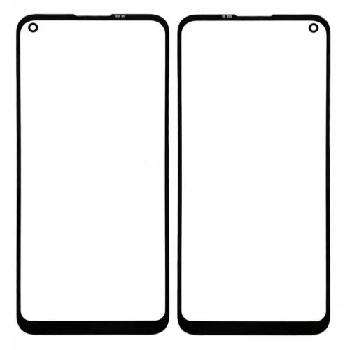 Staklo touchscreen-a+OCA za Samsung A215 Galaxy A21 2020 crno.