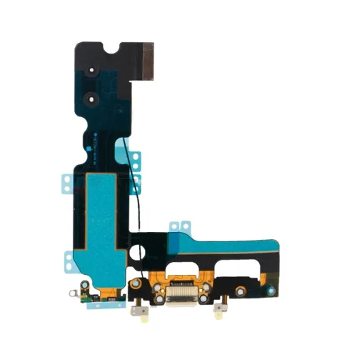 Flet kabl za iPhone 7 Plus sa konektorom punjenja beli.