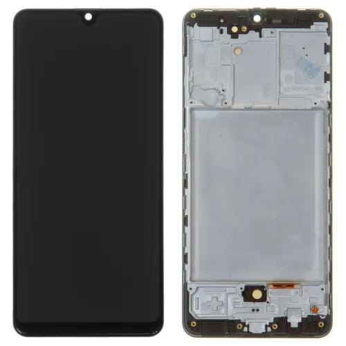 LCD ekran / displej za Samsung A315/Galaxy A31 + touchscreen + frame Black Incell.