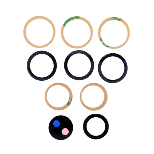 Staklo kamere za Samsung G998 Galaxy S21 Ultra Crno.