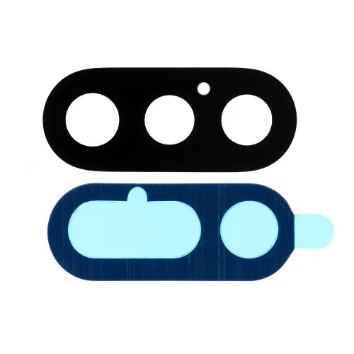 Staklo kamere za iPhone XS Max Crno.