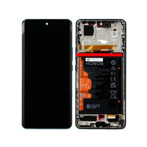 LCD ekran / displej za Huawei Honor 50 + touchscreen + baterija + frame Green Service Pack Original/02354GLW.