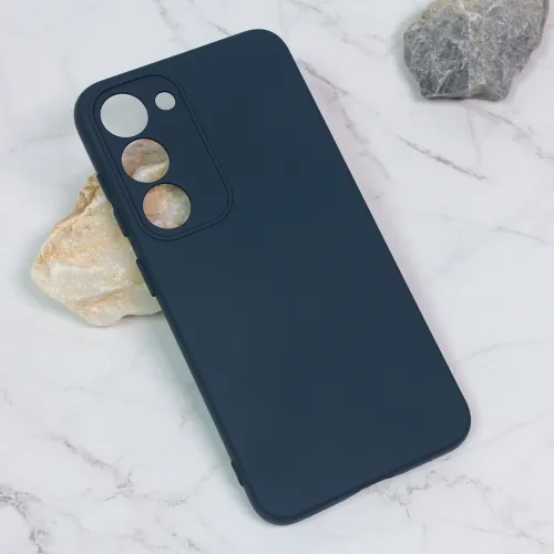 Futrola - maska Nano Silikon za Samsung S911B Galaxy S23 tamno plava.