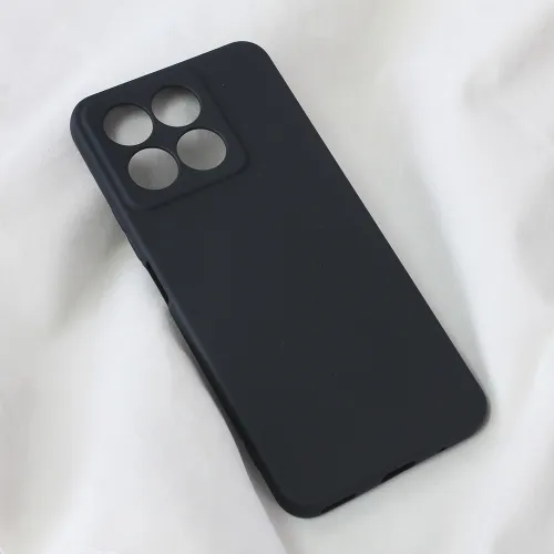 Futrola - maska Teracell Soft Velvet za Huawei Honor X8a crna.