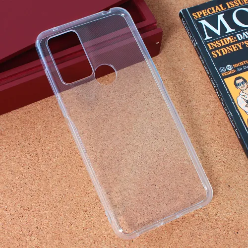 Silikonska futrola - maska Ultra Thin za TCL 30 SE Transparent.