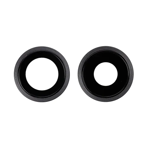 Staklo kamere za iPhone 11 komplet Black (Original Quality).