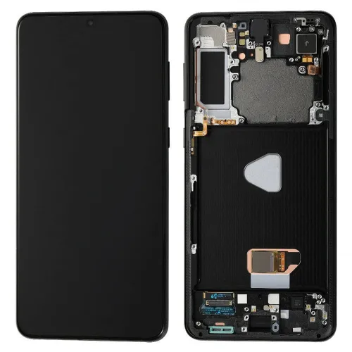 LCD ekran / displej za Samsung G996 Galaxy S21 Plus 5G + touchscreen WITH FRAME Black (NCC) OLED.