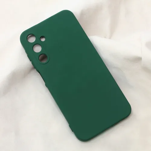 Futrola - maska Teracell Soft Velvet za Samsung A256 Galaxy A25 5G tamno zelena.