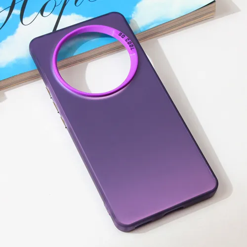 Futrola - maska Clear za Huawei Honor Magic 6 lite ljubicasta.