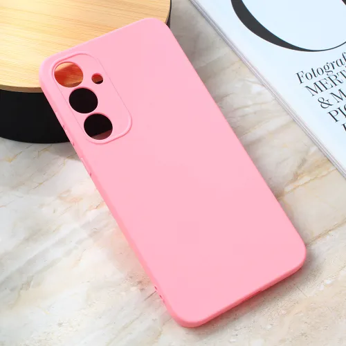 Futrola - maska Teracell Giulietta za Samsung A356 Galaxy A35 5G 5G mat roze.