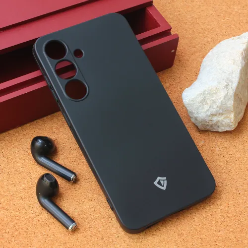 Futrola - maska Teracell Skin za Samsung S926B Galaxy S24 Plus mat crna.