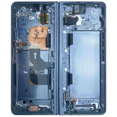 LCD ekran / displej za Samsung F936B/Galaxy Samsung F936 Galaxy Z Fold 4 + touchscreen + frame Grey Green Pack Original/GH82-29461B.