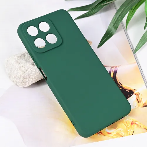 Futrola - maska Teracell Soft Velvet za Huawei Honor 200 Smart/Honor X7c tamno zelena.