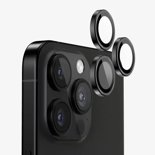 Zastita za kameru za iPhone 16 Pro 6.3/iPhone 16 Pro Max 6.9 crna.