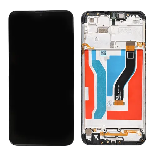 LCD ekran / displej za Samsung A107 Galaxy A10s (GH81-17482A) + touchscreen + frame Black Full Original-SP.