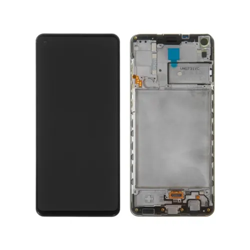 LCD ekran / displej za Samsung A217/Galaxy A21s + touchscreen + frame Black CHO.