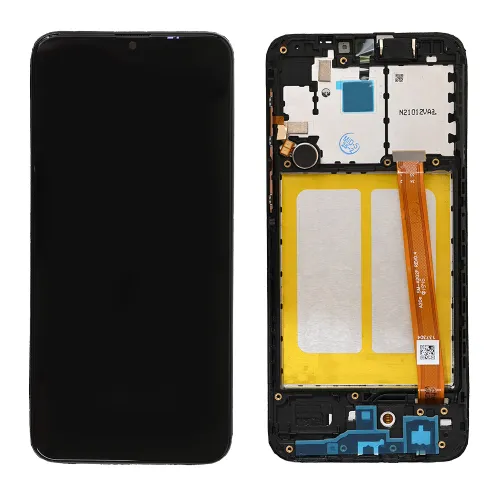 LCD ekran / displej za Samsung A202 Galaxy A20E (GH82-20229A) + touchscreen + frame Black Full Original-SP.