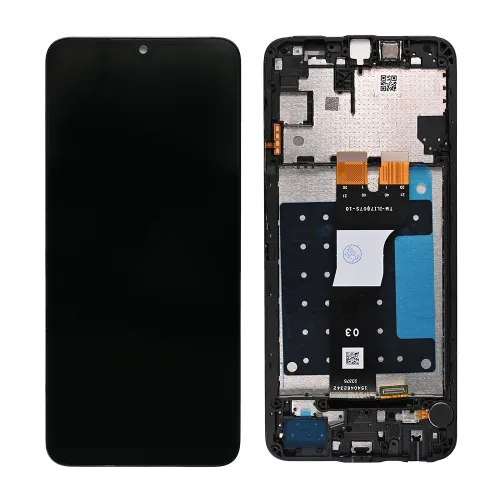 LCD ekran / displej za Samsung A057/Galaxy A05s (GH81-24364A) + touchscreen + frame Black Full Original-SP.