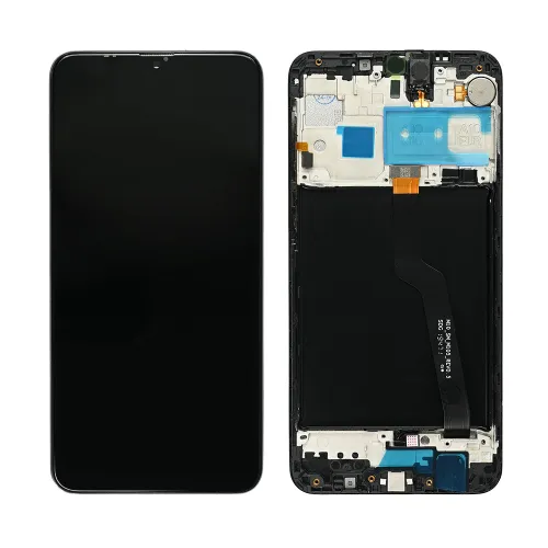 LCD ekran / displej za Samsung A105/Galaxy A10 (GH82-20227A) + touchscreen + frame Black Full Original-SP.