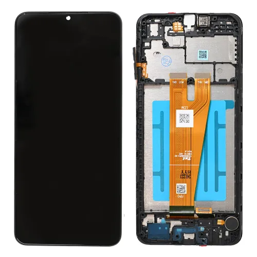 LCD ekran / displej za Samsung A045/Galaxy A04 (GH81-22731A) + touchscreen + frame Black Full Original-SP.