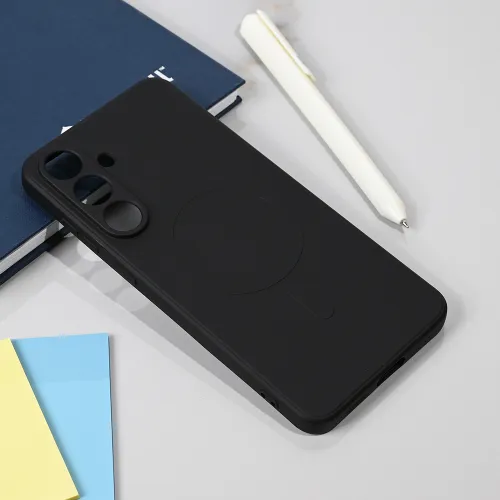 Futrola - maska Teracell Giulietta Magsafe za Samsung S731B Galaxy S25 FE crna.