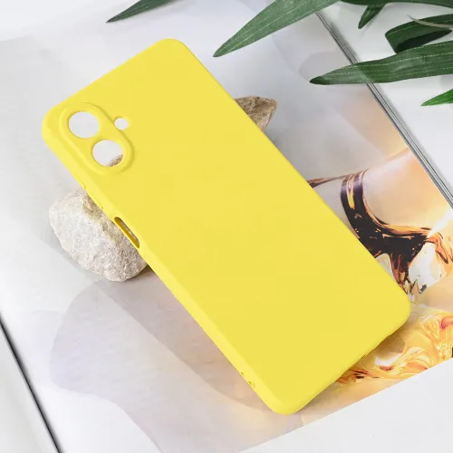 Futrola - maska Teracell Soft Velvet za Samsung A075F Galaxy A07 zuta.