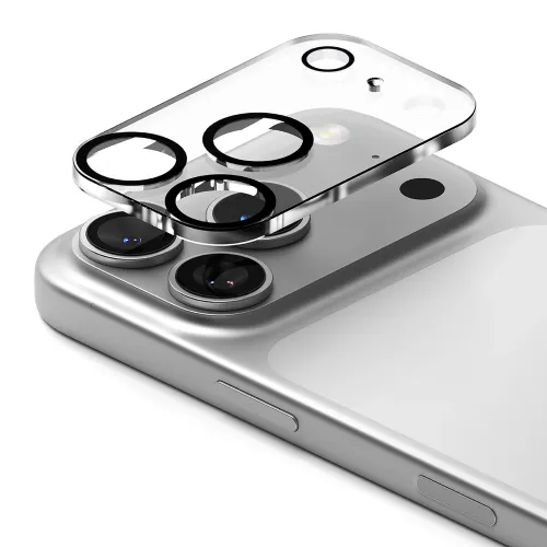 Zastita kamere 3D Full Cover za iPhone 17 Pro 6.3 Transparent.