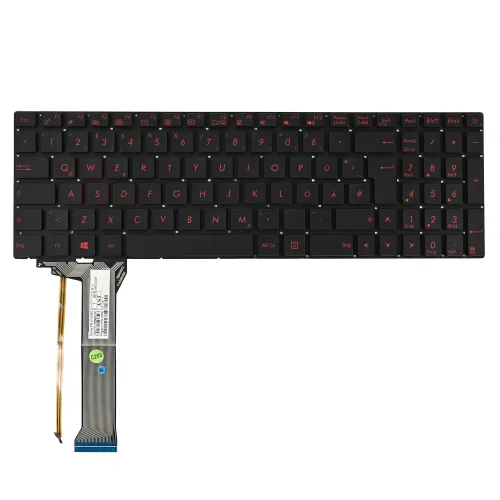 Tastatura za laptop Asus GL552 GL552J GL552JX GL552V GL552VL GL552VX veliki enter sa pozadinskim osvetljenjem.