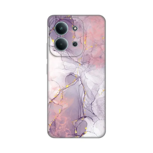 Silikonska futrola - maska print za Xiaomi Redmi 15C 4G Pink Marble.