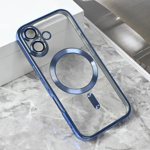 Futrola - maska Magsafe Lux za iPhone 17 6.3 svetlo plava.